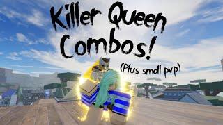 (AUT) Killer Queen Rework Combos! + Small PVP(KQ is not patched in G.Modes yet)