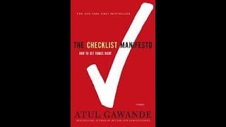 Checklist Manifesto by Atul Gawande-Another Book Review