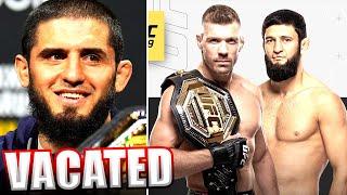 BREAKING! Islam Makhachev VACATES, Dricus Du Plessis vs Khamzat Chimaev is OFFICIAL, UFC 317 Card