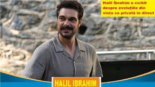 Halil İbrahim spoke about developments in his private life live.