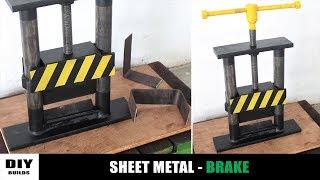 Make A Sheet Metal Bender | DIY