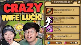 My Wife Pulled Me an LD5! [Demon Slayer Summon] - Summoners War