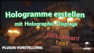 Hologramme erstellen! - Holographic Displays [1.8.9 - 1.17]