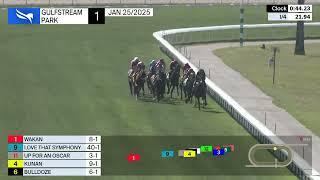 Gulfstream Park Carrera 1 - 25 de Enero 2025