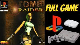 Tomb Raider [PS1] 100% SECRETS Walkthrough Playthrough Longplay Full Game (HD, 60FPS)