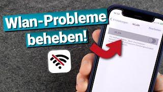 iPhone WLAN kann nicht aktiviert werden, ist grau & funktioniert nicht? iPhone WLAN Probleme beheben