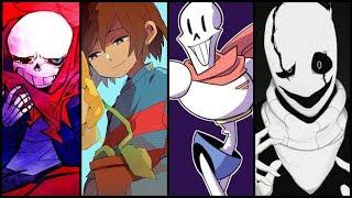 Sans, Papyrus, Frisk, & Gaster's Power Levels