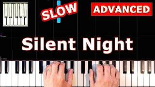 Silent Night - Piano Tutorial SLOW