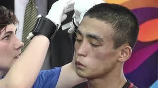 Күрес: Tianhao Feng VS Әділхан Аязбаев. Бой: Tianhao Feng VS Адильхан Аязбаев