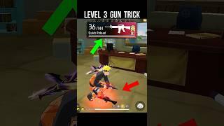 Level 3 Gun Trick  Free Fire Best Weapon Loot Location | 3 Chip Gun #srikantaff