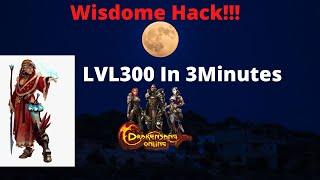 Wisdome LVL300 in 3Minutes??? Glitch? Drakensang Online