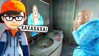 ЛЫСАЯ Злая Бабка Учительница Мисс Ти! - Scary Teacher 3D