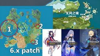 UPCOMING MAP IN 6.X PATCH, SNEZHNAYA AND FUTURE PLAN POTENTIAL | Genshin Impact