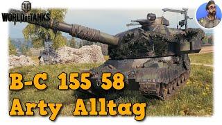 World of Tanks - Bat.-Châtillon 155 58 - Arty Alltag auf Tier 10