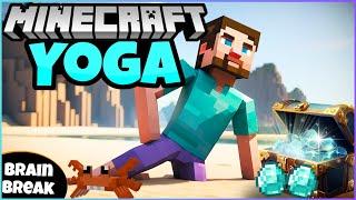  Minecraft Yoga  Brain Break | Fitness | GoNoodle Inspired