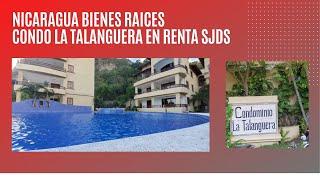 Nicaragua Bienes Raices Condo La Talanguera renta