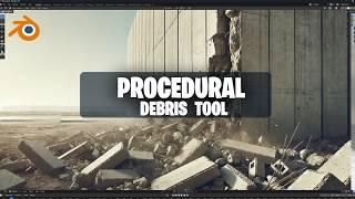 Blender Debris tool geometry nodes