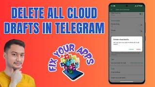 How to Delete All Cloud Drafts in Telegram