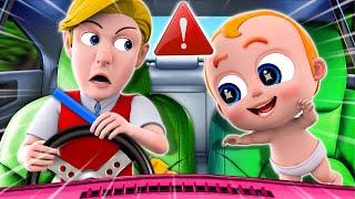 Car Safety Song  | Baby, Lets Buckle Up!!  | NEW Nursery Rhymes For Kids