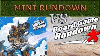 GKR Heavy Hitters! | Miniatures Rundown VS Board Game Rundown