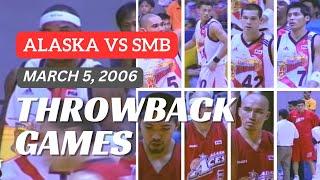 ALASKA vs SAN MIGUEL | March 5, 2006 |  FULL GAME | PBA GREATEST GAMES