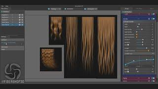 FiberShop - Realtime Hair Card Texture Generator Software