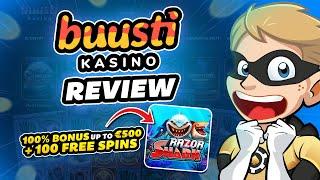 Buusti Kasino Review️+ Great welcome bonus