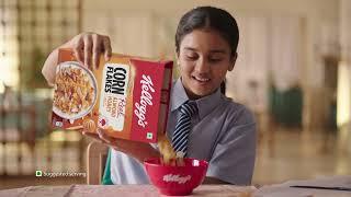 Kellogg's | Cornflakes Almond Honey with 15% Extra Tagon | English | 25 Secs