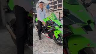 Kawasaki Ninja Zx10r Exhaust Sound & Extreme Revs In Underground Parking & PRO RIDER 1000 #shorts