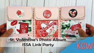 St  Valentine's Photo Album   ISSA Link Party hosted by Scrapdaworld