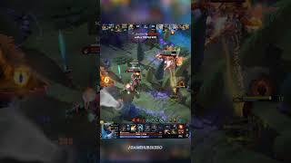 Magnus lines them up... and SLAMS them all!  #dota2 #dota2highlights #dota2indonesia