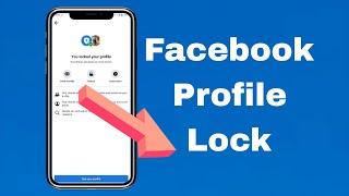 How to lock Facebook profile || Golden SOLUTION  2023