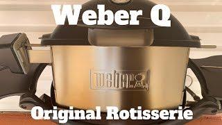 Original Weber Baby Q Rotisserie - Unboxing and Review