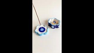 Trendy DIY Incense Holder  Home Pottery Tutorial