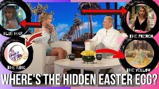 Taylor Swift Leaves Hidden Easter Egg On Ellen | What Is It?