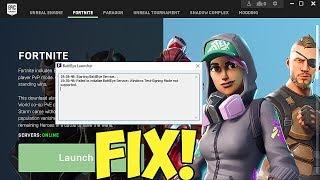 Failed to Initialize BattleEye Service - Fortnite [May 2018]