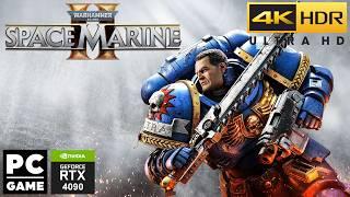 WARHAMMER 40K SPACE MARINE 2 - PROLOG GAMEPLAY #01 DEUTSCH | 4K HDR | #spacemarine2