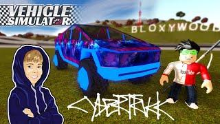 КУПИЛ TESLA CYBER TRUCK! Обзор обновления VEHICLE SIMULATOR ROBLOX