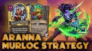 Aranna is Great For Forcing Murlocs | XQN Hearthstone Battlegrounds