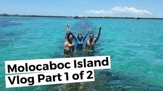 Swimming & Sea Urchin Diving ~ Molocaboc Island Vlog Part 1 of 2 | The Biyahero