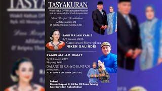 LIVE STREAMINGNIKEN SALINDRY ft MAYANGKARA || RESEPSI PERNIKAHAN AFIFATUZ & TOMAS