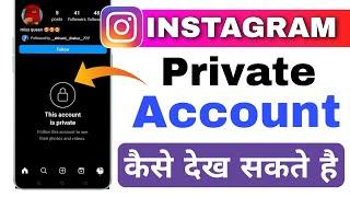 How to View Private Account on Instagram 2024 | View Private Instagram Account