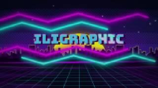 Retrowave pixel animation