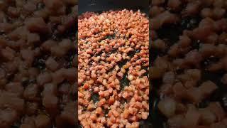 Bacon Love: A Visual Feast of Sizzling bacon bits #bacon #shorts #carnivorediet