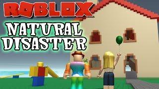 ROBLOX - KIRABERRY VS ZACHARY [NATURAL DISASTER SURVIVAL!]  [LIVE] #RoadTo15K