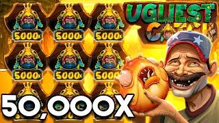 HE HIT THE CRAZIEST 50,000X MAX WIN EVER ON UGLIEST CATCH!