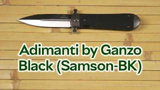 Розпаковка Adimanti Samson by Ganzo (Brutalica design) Black (Samson-BK)