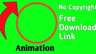 green screen circle animation Red round green screen circle animation video