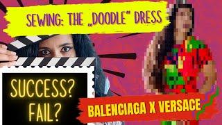 Sewing a „Balenciaga“ style dress: The Doodle Dress