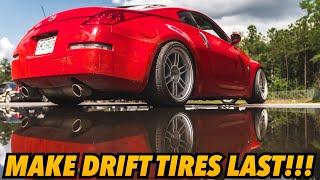 Make DRIFT TIRES last LONGER!  I learned something new.